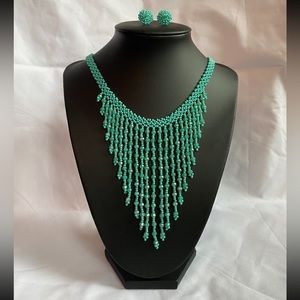 Handmade Necklace and Earring set